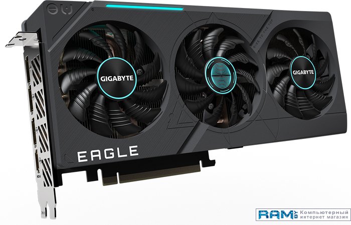 Gigabyte GeForce RTX 4070 Eagle OC 12G GV-N4070EAGLE OC-12GD gigabyte geforce rtx 4070 ti aero oc v2 12g gv n407taero ocv2 12gd