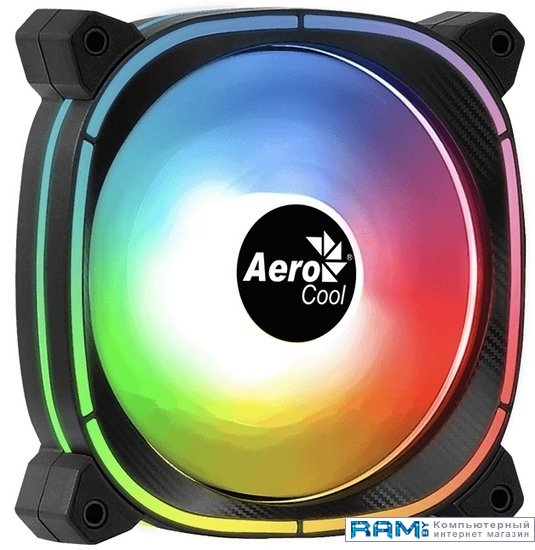 AeroCool Astro 12F вентилятор для корпуса aerocool astro 12 argb 120мм 1000rpm 17 5 дб 6 pin 1шт astro 12 argb