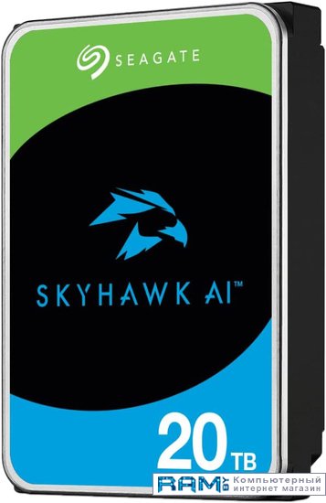 Seagate SkyHawk AI 20TB ST20000VE002 seagate exos x20 20tb st20000nm002d