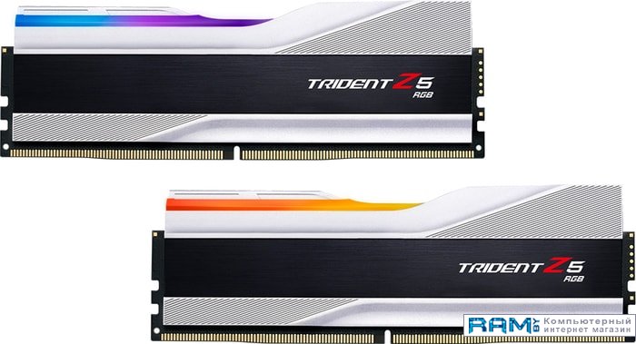 G.Skill Trident Z5 RGB 2x16 DDR5 6400 F5-6400J3239G16GX2-TZ5RS acer predator vesta ii rgb 2x16 ddr5 6400 bl 9bwwr 380
