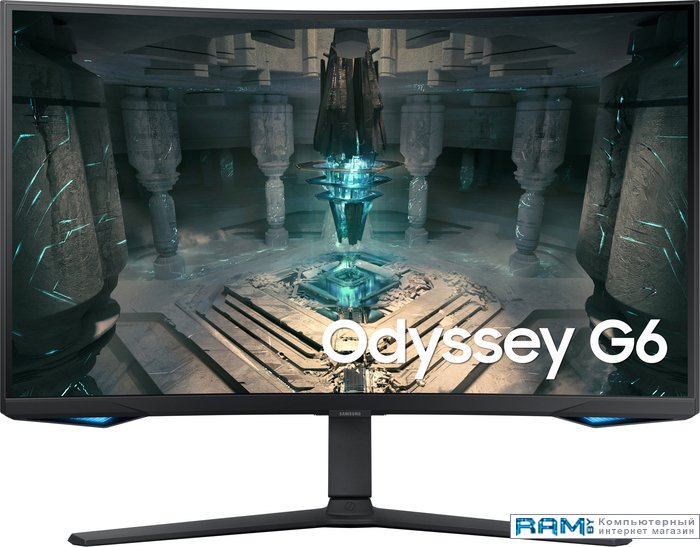 Samsung Odyssey G6 LS32BG650EIXCI монитор samsung 24 odyssey g3 s24ag302ni ls24ag302nixci