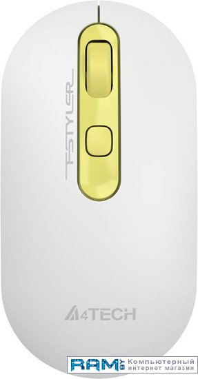 A4Tech Fstyler FG20 беспроводная мышь a4tech fstyler fg20 white yellow