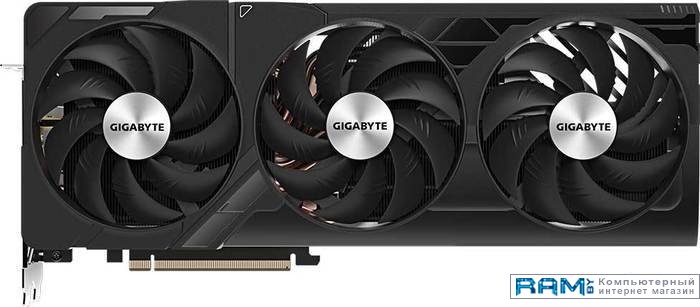 Gigabyte GeForce RTX 4090 Windforce V2 24GB GDDR6X GV-N4090WF3V2-24GD видеокарта gigabyte nvidia geforce rtx 4090 24576mb 384 gddr6x gv n4090gaming 24gd