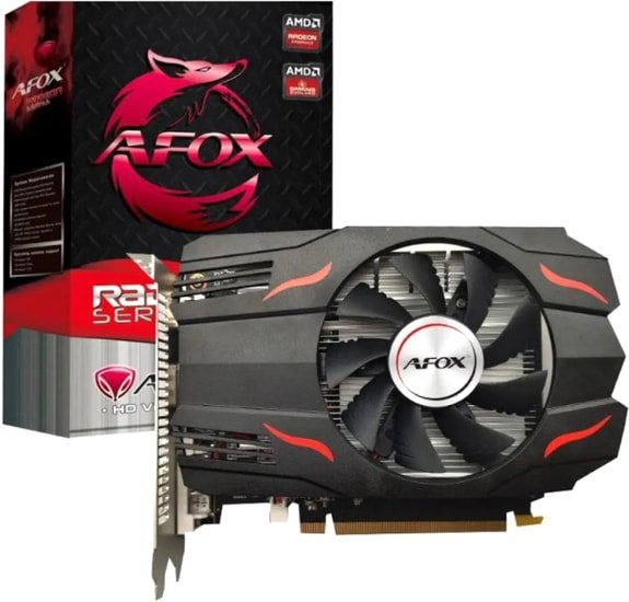 AFOX Radeon RX 550 4GB GDDR5 AFRX550-4096D5H4-V4 powercolor red dragon radeon rx 550 4gb gddr5 axrx 550 4gbd5 hle