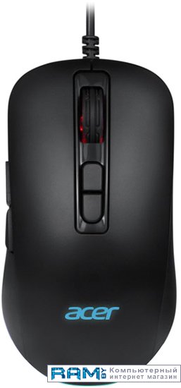 Acer OMW135 мышь smartbuy rush incerto игровая проводная подсветка 3200 dpi 7 кнопок usb чёрная