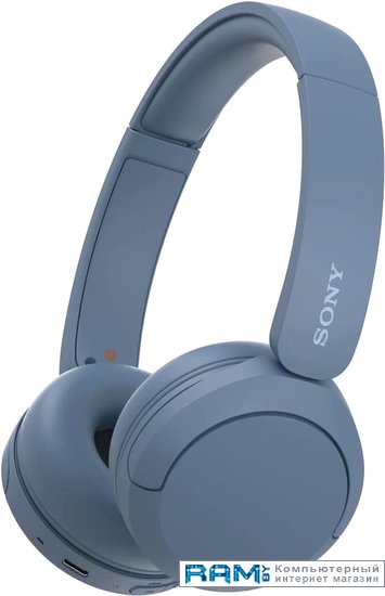 Sony WH-CH520 bluetooth гарнитура sony wf 1000xm5 cse серебристая