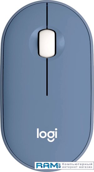 Logitech M350 Pebble - мышь logitech m350 pebble bluetooth mouse lavender lemonade
