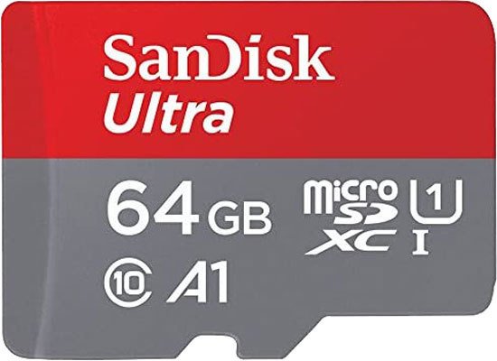 SanDisk Ultra SDSQUAB-064G-GN6MN microSDXC 64GB sandisk ultra sdsquac 512g gn6mn microsdxc 512gb