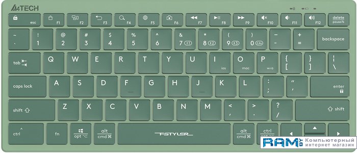 A4Tech Fstyler FBX51C клавиатура a4tech fstyler fbx51c зеленый