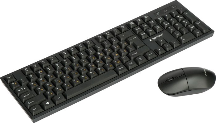 Gembird KBS-6000 комплект клавиатура мышь беспроводные gembird kbs 9300 2 4ггц 1000 dpi