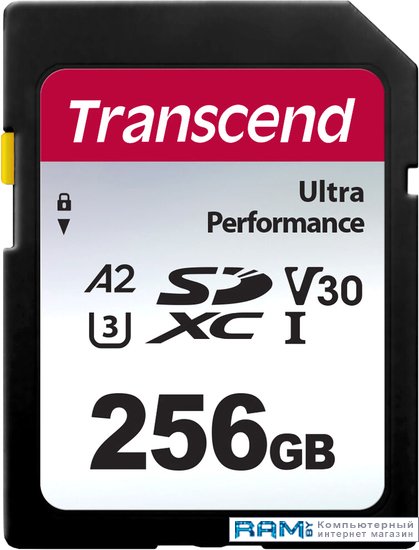 Transcend SDXC 340S 256GB TS256GSDC340S transcend microsdxc 340s 256gb