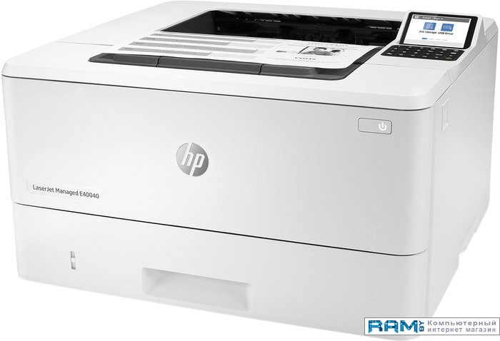 HP LaserJet Managed E40040dn 3PZ35A лазерный принтер hp laserjet enterprise m406dn white 3pz15a