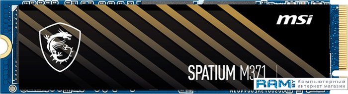 SSD MSI Spatium M371 500GB S78-440K160-P83 spatium m371 nvme m 2 2tb