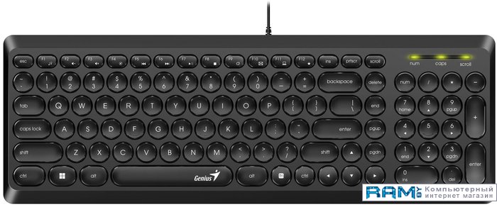 Genius SlimStar Q200 клавиатура проводная genius мультимедийная slimstar 100 12 мультимидийных клавиш usb поддержка приложения key support кабель 1 5 31300005419