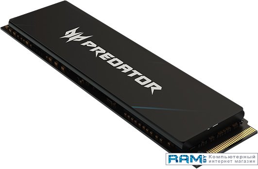 SSD Acer Predator GM7000 2TB BL.9BWWR.106 монитор acer predator x34gsbmiipphuzx um cx0ee s01