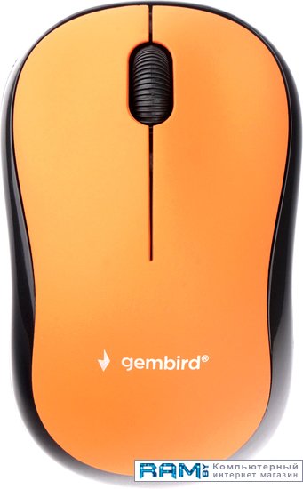 Gembird MUSW-275 мышь беспроводная gembird musw 325 o оранж 2кн колесо кнопка 2 4ггц 1000 dpi