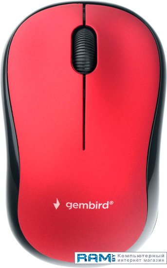 Gembird MUSW-270 мышь gembird musw 221 r чёрный красный