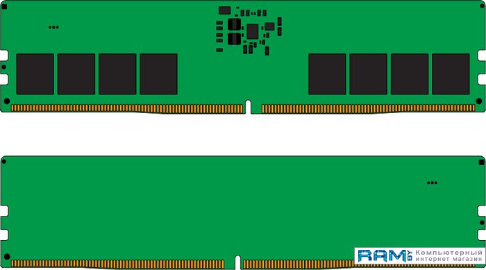 Kingston ValueRam 2x16 DDR5 5200  KVR52U42BS8K2-32 оперативная память kingston valueram kvr800d2s6 1g