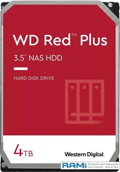 

WD Red Plus 4TB WD40EFPX