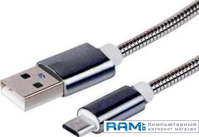 Rexant 18-4241 кабель microusb gcr gcr ua9mcb3 bd 1 0m 1м