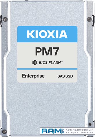 SSD Kioxia PM7-V 6.4TB KPM71VUG6T40 ssd kioxia pm6 m 3 84tb kpm61rug3t84