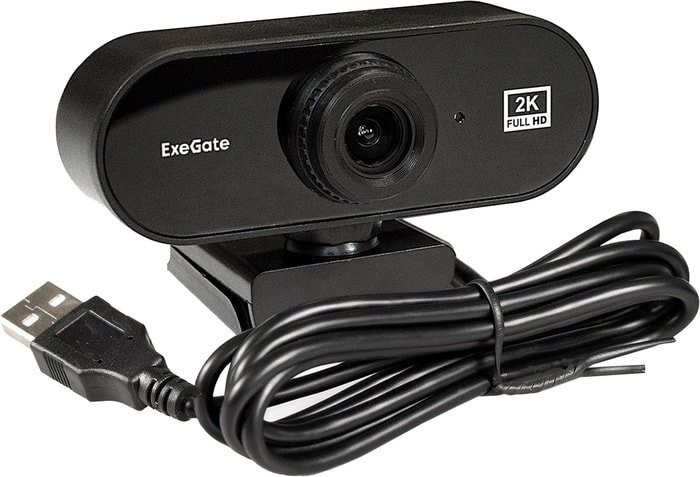 ExeGate Stream C940 2K T-Tripod exegate ex287242rus веб камера exegate businesspro c922 fullhd tripod usb 1920х1080 микр с шумоподавл универс крепл [ex287242rus]
