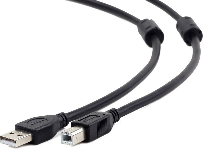 Cablexpert CCF2-USB2-AMBM-10 cablexpert кабель usb 2 0 pro am bm 2м экран 2 феррит кольца прозрачный ccf usb2 ambm tr 2m