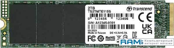 SSD Transcend 115S 2TB TS2TMTE115S