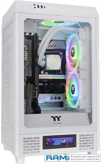 Thermaltake The Tower 200 Snow thermaltake the tower 200 snow