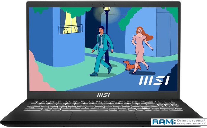 MSI Modern 15 B7M-262XBY ноутбук msi modern 15 b12m 213xru 9s7 15h112 213