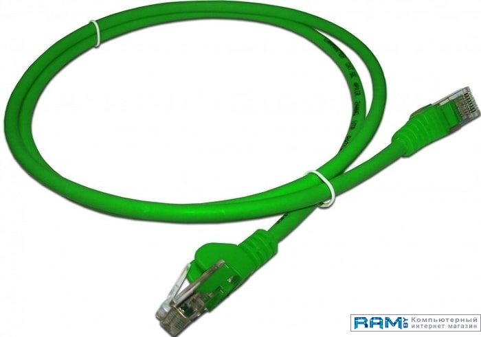 Lanmaster LAN-PC45U5E-0.5-GN кабель ftp lanmaster