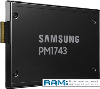 SSD Samsung PM1743 7.68TB MZWLO7T6HBLA-00A07 ssd samsung pm883 7 68tb mz7lh7t6hmla