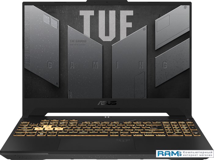 ASUS TUF Gaming F15 FX507ZM-HN116 ноутбук gmng rush core i7 12700h темно серый mn15p7 beсn02