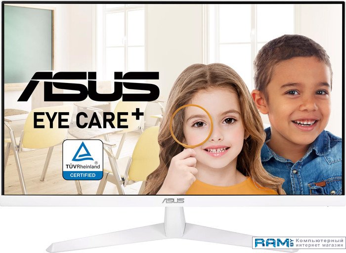 ASUS Eye Care VY279HE-W монитор asus 27 vy279he ips 90lm06d5 b02170