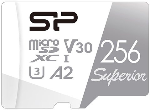 Silicon-Power Superior microSDXC sp256gbstxda2v20 256GB карта памяти silicon power micro sdxc 256gb superior pro uhs i u3 v30 a1 adp 100 80 mb s