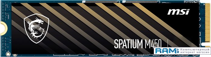 SSD MSI Spatium M450 500GB S78-440K220-P83 ssd msi spatium m390 500gb s78 440k170 p83