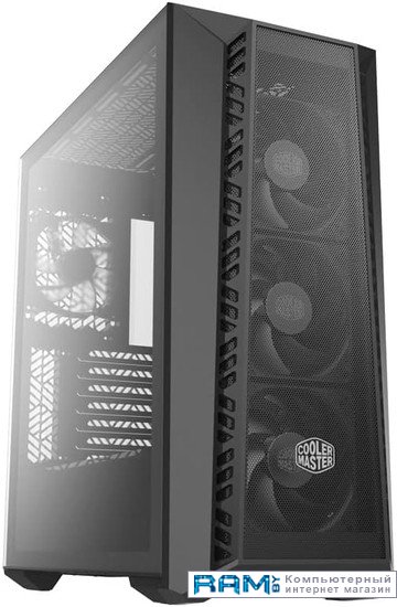 Cooler Master MasterBox 520 Mesh Blackout Edition MB520-KGNN-SNO cooler master masterbox td300 mesh td300 kgnn s00
