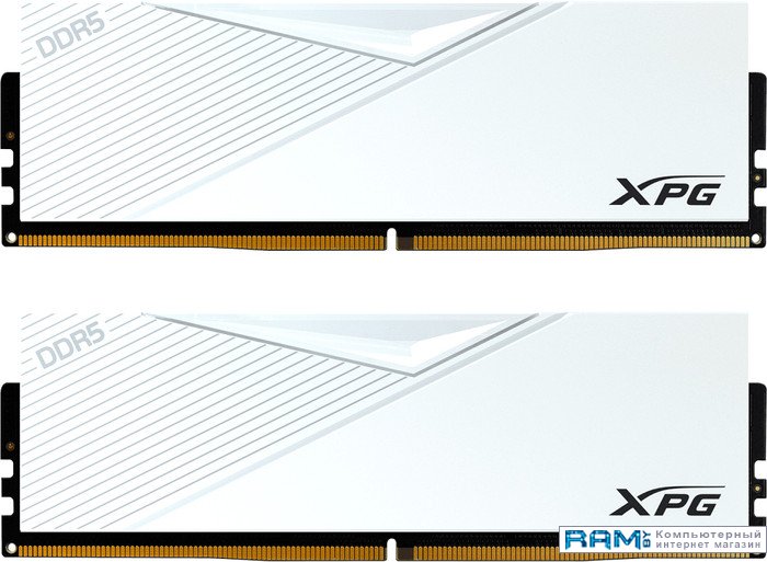 ADATA XPG Lancer 2x32 DDR5 6400  AX5U6400C3232G-DCLAWH adata xpg lancer 2x32 ddr5 5600 ax5u5600c3632g dclabk