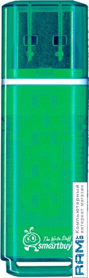 

USB Flash Smart Buy Glossy Green 64GB SB64GBGS-G