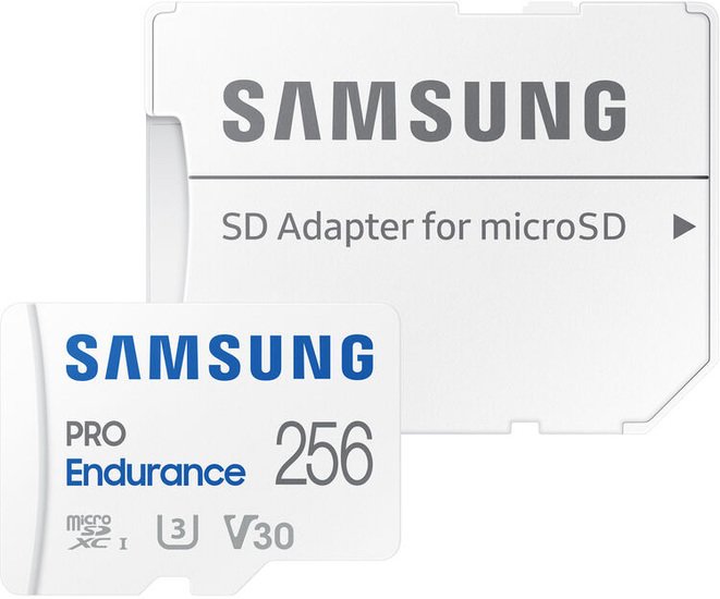 Samsung PRO Endurance microSDXC 256GB kingston canvas go plus microsdxc 256gb