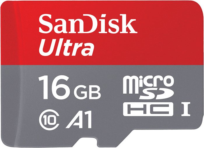 SanDisk Ultra microSDHC SDSQUAR-016G-GN6MN 16GB sandisk extreme sdhc class 10 16gb sdsdxne 016g gncin