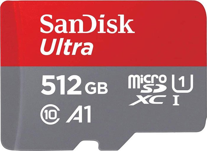SanDisk Ultra SDSQUAC-512G-GN6MN microSDXC 512GB sandisk ultra sdsquab 128g gn6mn microsdxc 128gb