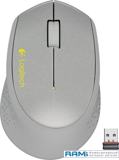 

Logitech Wireless Mouse M280 Gray