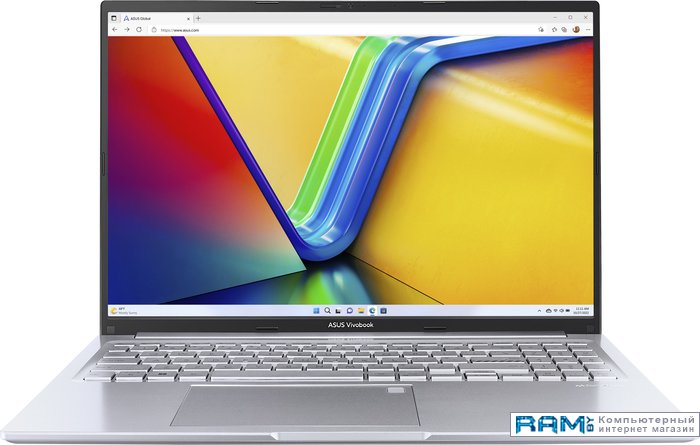 ASUS Vivobook 16 X1605ZA-MB569 ноутбук asus vivobook 16 x1605za mb571w 90nb0za2 m00ve0 16 core i3 1215u 8gb ssd 512gb uhd graphics серебристый
