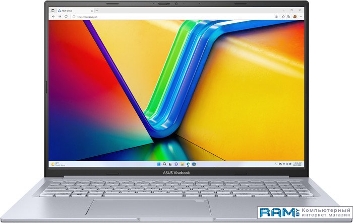 ASUS Vivobook 16X K3605VC-N1111 ноутбук asus vivobook x1504va nj434 15 6 fhd core i5 1335u 16гб ssd 512гб iris x dos серебристый 1 7 кг 90nb10j2 m00lp0