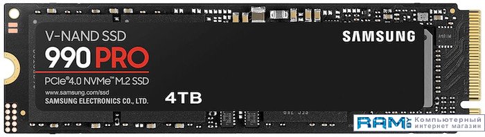 SSD Samsung 990 Pro 4TB MZ-V9P4T0B ssd micron 7450 max m 2 2280 800gb mtfdkba800tfs 1bc1zabyy