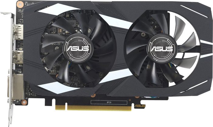 ASUS Dual GeForce GTX 1650 OC Edition 4GB GDDR6 EVO DUAL-GTX1650-O4GD6-P-EVO
