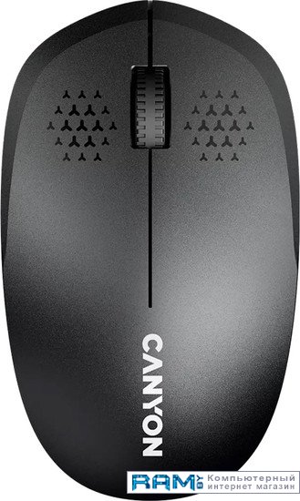 Canyon MW-04 мышь беспроводная с бесшумным кликом sonnen v18 usb 800 1200 1600 dpi 4 кнопки черная 513514