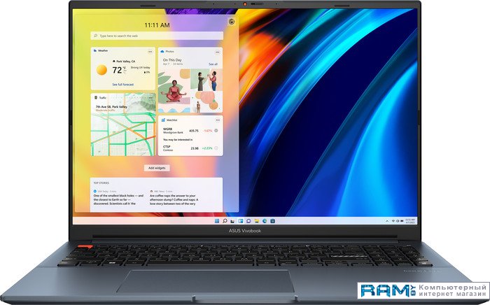ASUS Vivobook Pro 16 K6602ZC-N1048 ноутбук трансформер asus up3404va kn026w flip 14 синий 90nb10e2 m002a0