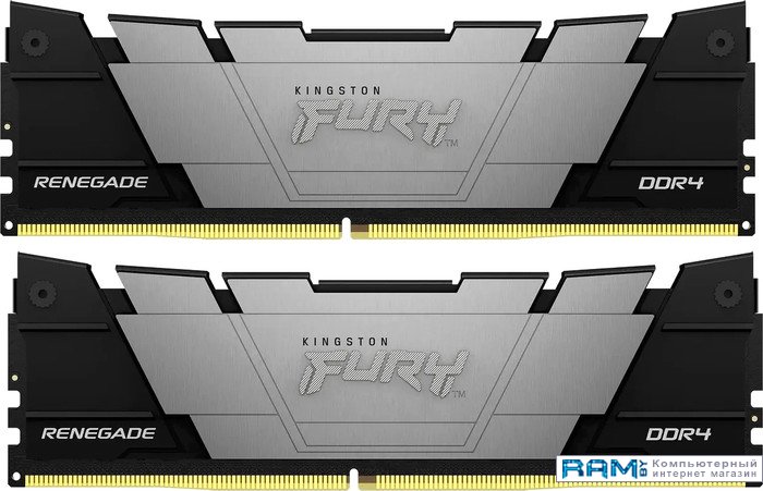 Kingston FURY Renegade 2x8 DDR4 3200  KF432C16RB2K216 kingston fury renegade rgb 2x32 ddr4 3200 kf432c16rb2ak264